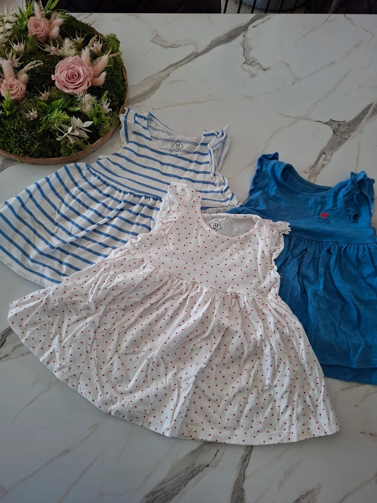 Lot de 3 robes 9 mois - Tex